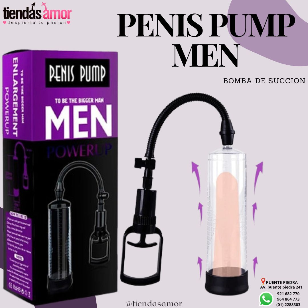 BOMBA SUCCIONADOR PENIS PUMP